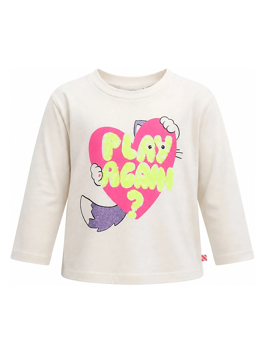 T-shirt con stampa grafica per bambina