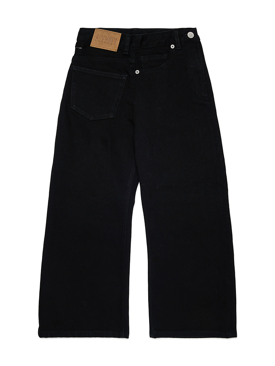 Jeans in denim nero unisex